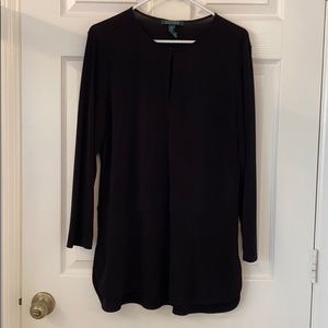 Lauren Ralph Lauren black top/tunic